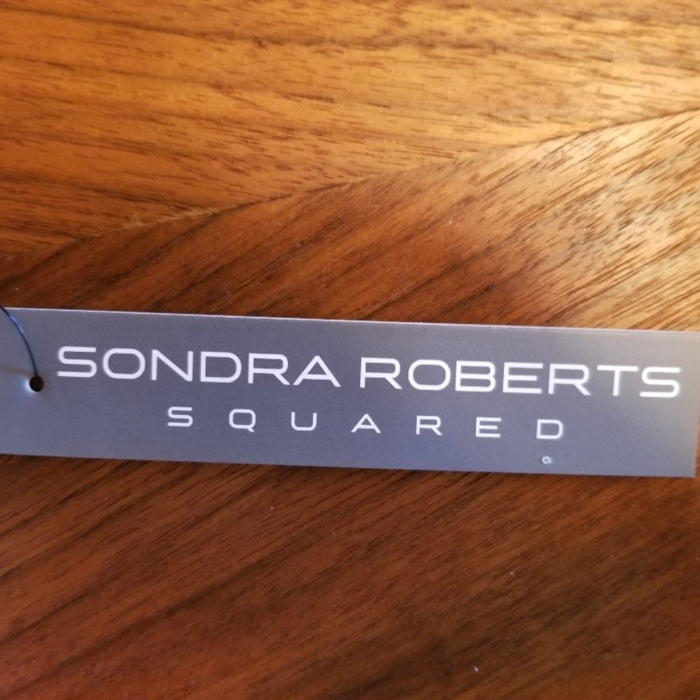 Sondra Roberts Squared Floral Clutch - Picture 5 of 5